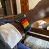 Custom name watch straps pride flag beaded kind